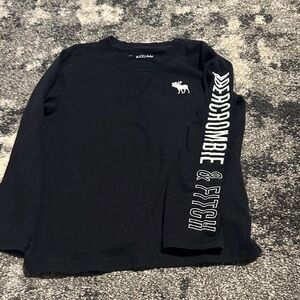 Abercrombie & Fitch Kids Black Long Sleeve Tee